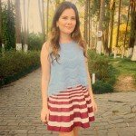 Look do dia com mini saia